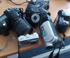 cameras - Nikon, Panasonic, Olympus