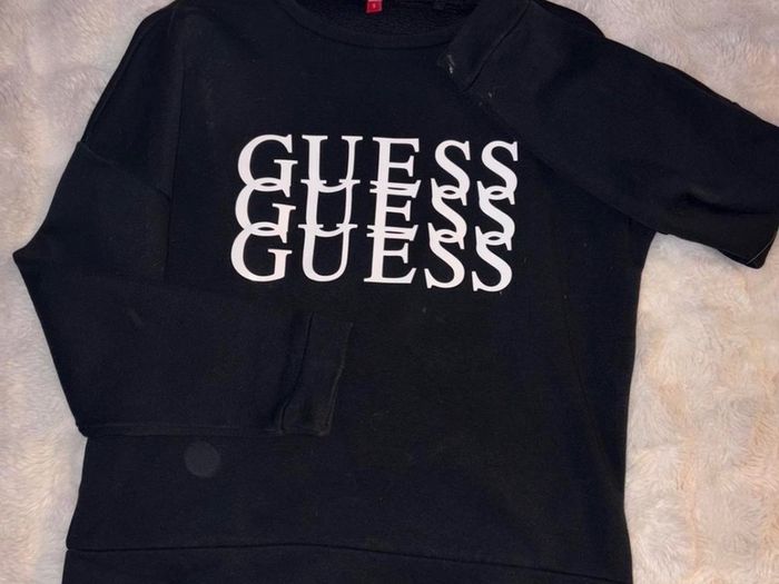 Black GUESS jumper size S