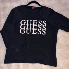 Black GUESS jumper size S
