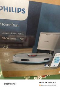 Philips home run vacuum and mop robot