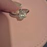 High quality CZ silver ring Image 2