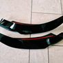 BMW 4 Series Front bumper lip spoiler splitter Gloss black Image 2