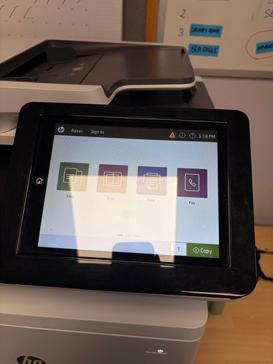 HP Color LaserJet MFP M577 Printer