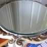 Vintage Round Mirror 16,5" x 16" Image 4