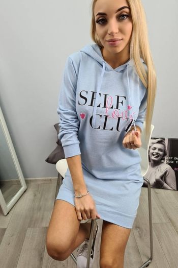 sport dress with hood