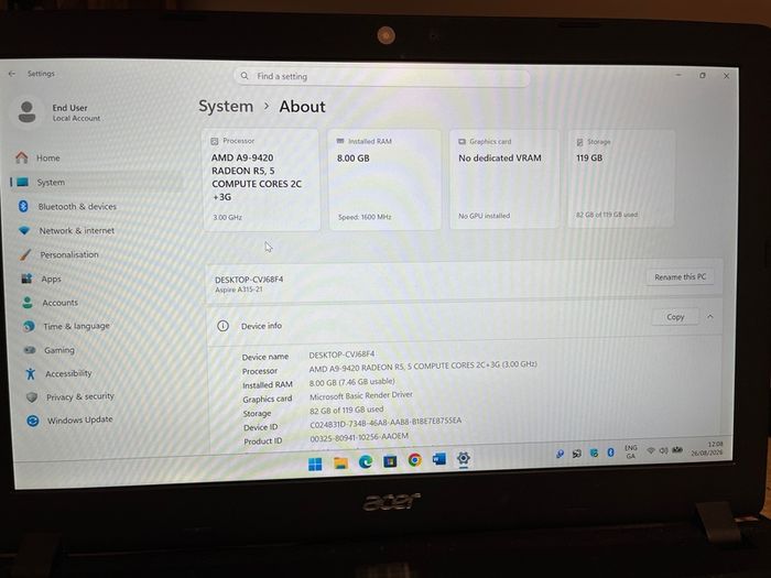 Acer Aspire 3