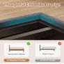 King Size Bed Frame 150x200 with Storage Upholstered Bed Frame with LED Lights & Charging Station Upholstered Storage Headboard/Under Bed Storage/Noise Free (King-150x200cm) Image 6