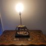 brass horse lamp Image 5