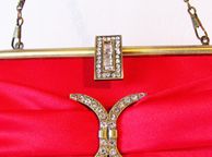 main image for ad Red Party Debs Prom Wedding Evening Clutch Purse Bag Handbag