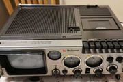 From 1977 National TR-5000E -  TV / RADIO MW - SW1 - SW2 / Cassette Recorder, All function working good.