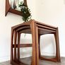 Vintage Retro Mid Century Teak G Plan Quadrille Nest of Tables Image 2