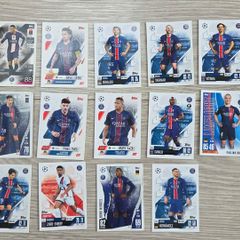 Paris Sant-German Match Attax cards