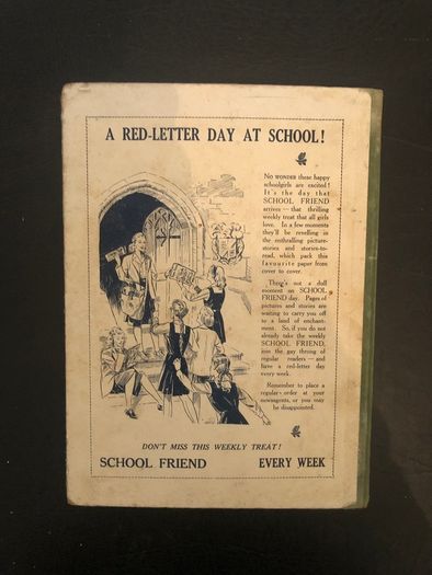 Vintage Book School Friend Annual 1954
