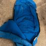 A blue bugaboo footmuff and apron Image 3