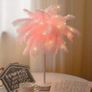 BRAND NEW LED feather lamp table Image 4