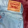 Levis light blue bootcut bell bottom jeans Image 2