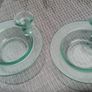 2 Glass bowls and sauce dip mini bowls, D18 post 6e Image 2