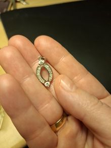 Silver pendant