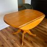 solid wood table and chairs Image 3