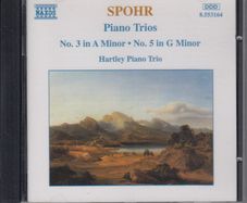 Spohr. Piano Trios No.3 in A Minor. No. 5 in G Minor. CD. Free Postage!