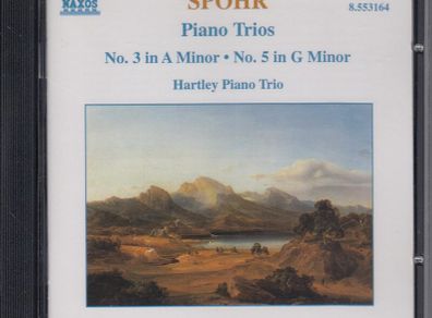 Spohr. Piano Trios No.3 in A Minor. No. 5 in G Minor. CD. Free Postage!