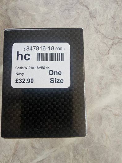 Casio men's watch, brand new, postage available