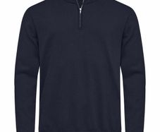Cutter & Buck Oakville Half Zip Sweater Men dark navy medium