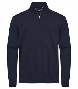 Cutter & Buck Oakville Half Zip Sweater Men dark navy medium