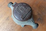 Vintage Rockwell Brass Water Meter