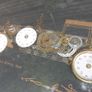 Vintage 1960/70 Watch Art Delta Rolls Royce Frame 13,3" x 11,3" Image 4