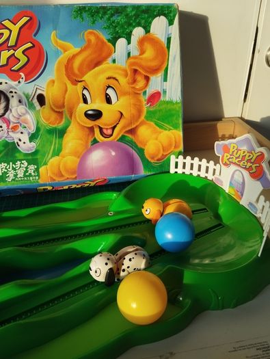 vintage Puppy Racers Board Game 1997