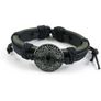 Leather Viking Rune Norse Shield Bracelet Wrist Band Adjustable Arm Band 19cm Image 2
