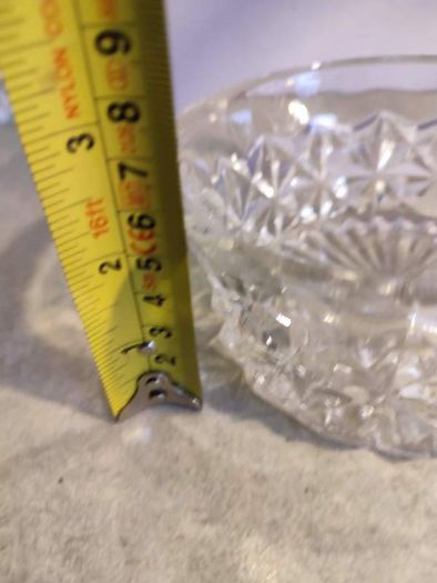 Crystal Small Bowl No Stamp.