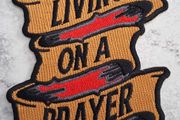 Bon Jovi living on a prayer patch