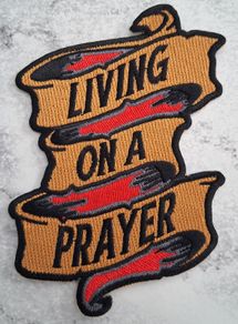 Bon Jovi living on a prayer patch