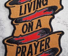Bon Jovi living on a prayer patch