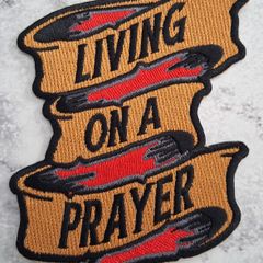 Bon Jovi living on a prayer patch