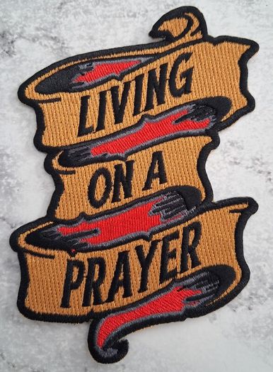 Bon Jovi living on a prayer patch