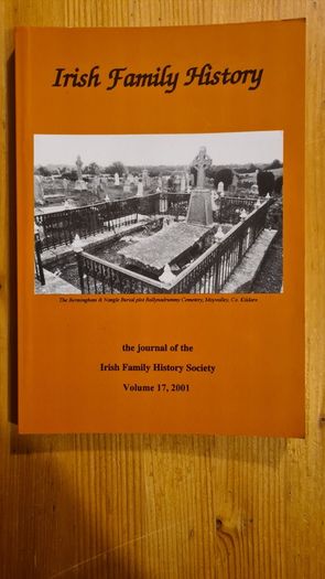 Irish Family History Journals Of The Irish Family History Society. See Photos For Years. All In Very Good Condition.
