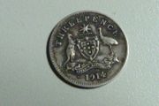 Australia silver threepence