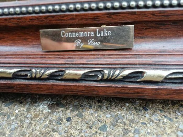 Vintage Picture "Connemara Lake"