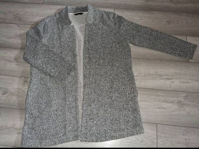 F&F Long Line Cardi Jacket - Size - U.K.20