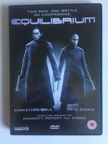 Equilibrium [2002] Christian Bale, Emily Watson & Taye Diggs [Movie DVD]