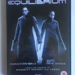 Equilibrium [2002] Christian Bale, Emily Watson & Taye Diggs [Movie DVD]