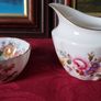 14 Piece Royal Crown Derby English Bone China Derby Posies Pattern Dinner & Tea Set For 2 Person Setting Made In England Image 5