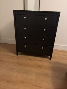 5-drawer wooden chest
