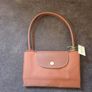 Longchamp Le Pliage Tote  Cognac Brown L Image 3