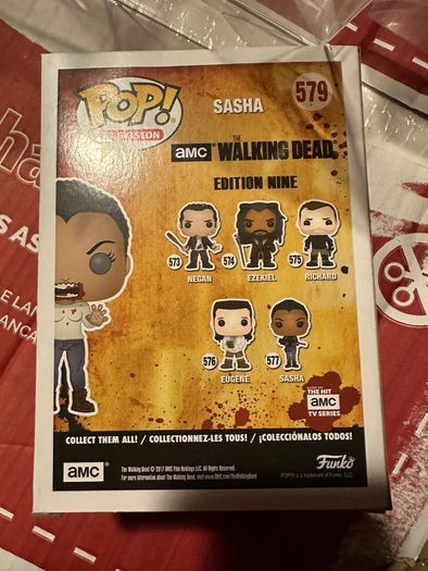 Funko Sasha Walker 579 The Walking Dead Vaulted Funko Shop Exclusive