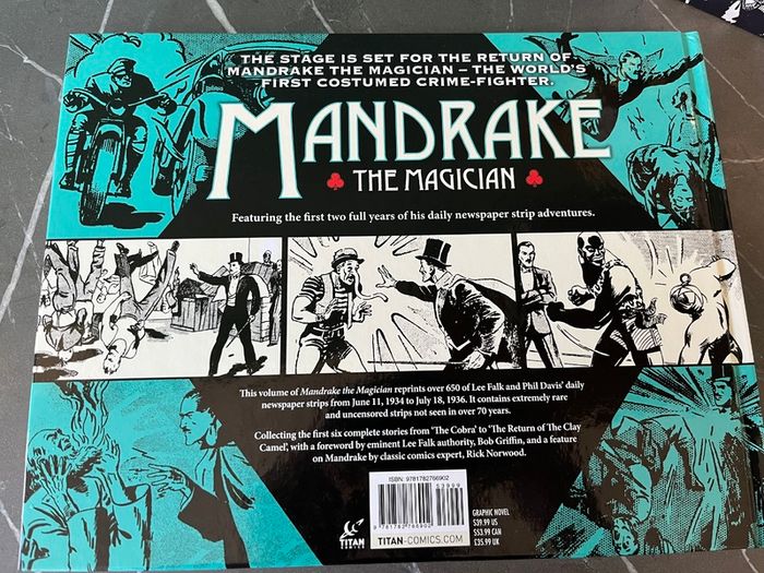 Flash Gordon / Mandrake Dailies Hardback books - New Mint Condition