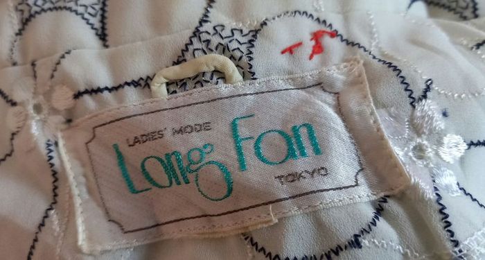 Vintage Dress by Long Fan Tokyo Japan